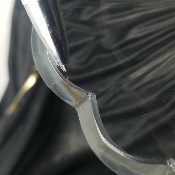 Bohemian Czech Schevogt Ingrid Roses Crystal Vase - Picture 15 of 16